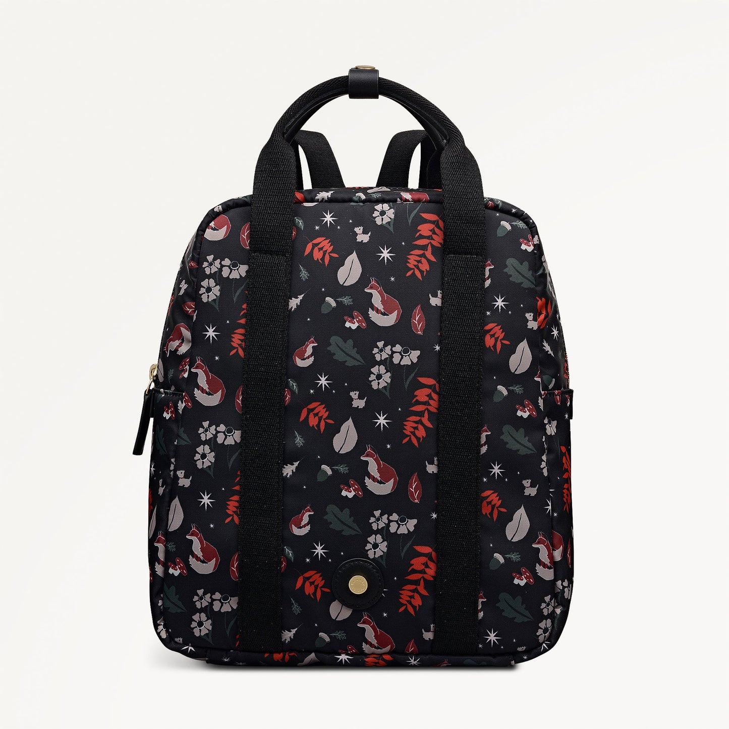 Radley London Black Small Ziptop Backpack