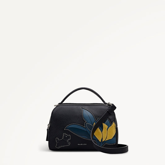 Radley London Black Small Ziptop Cross Body Bag
