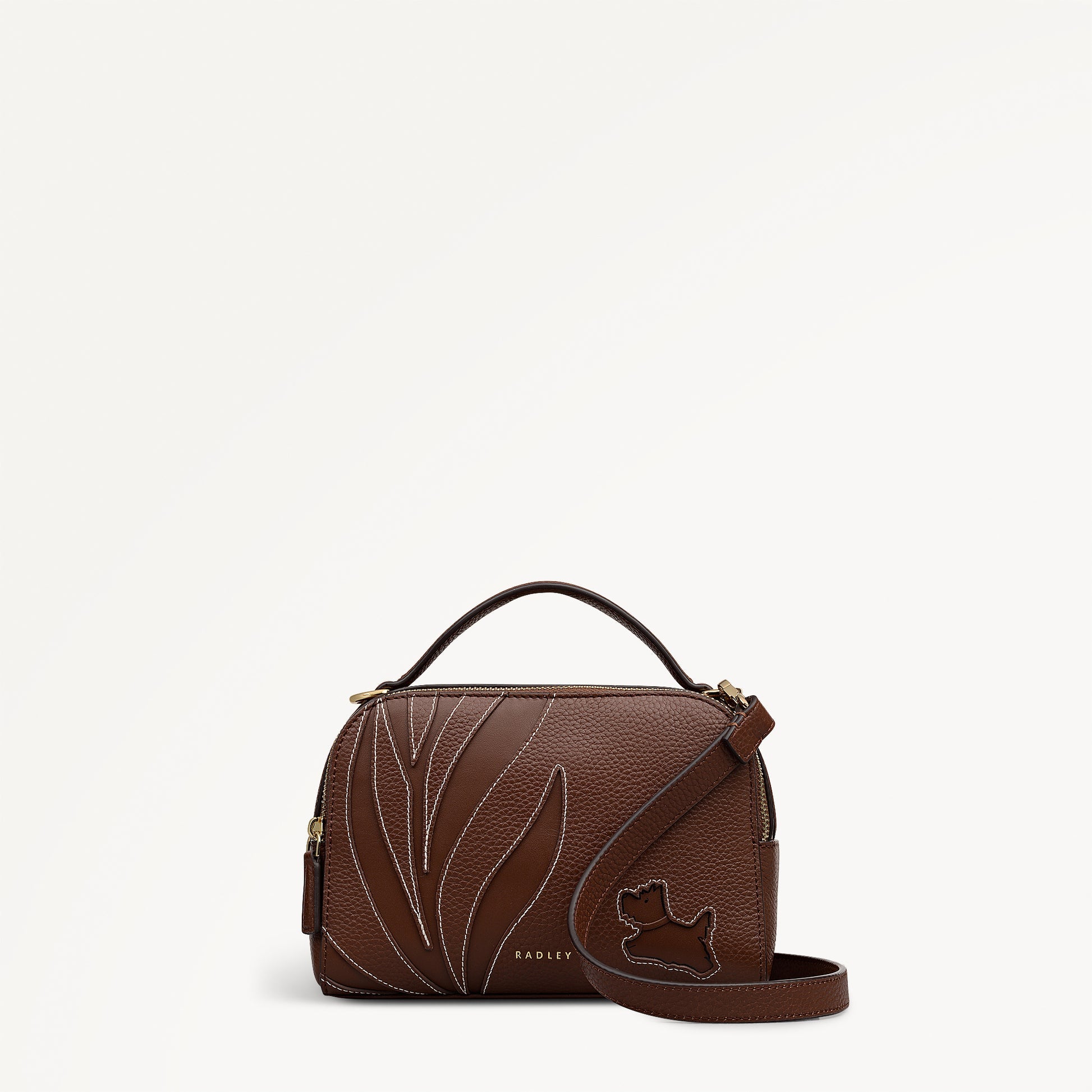 Radley London Chocolate Small Ziptop Cross Body Bag