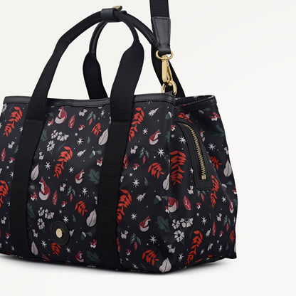 Radley London Black Medium Ziptop Grab Bag