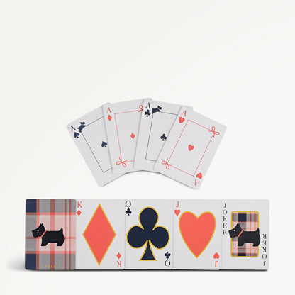 Radley London Prairie Pink Playing Cards