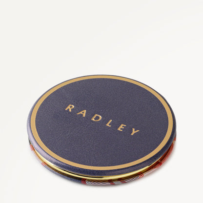 Radley London Compact Mirror Prairie Pink