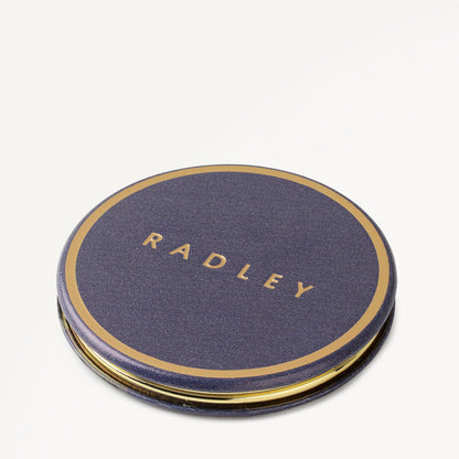 Radley London Compact Mirror Dark Teal