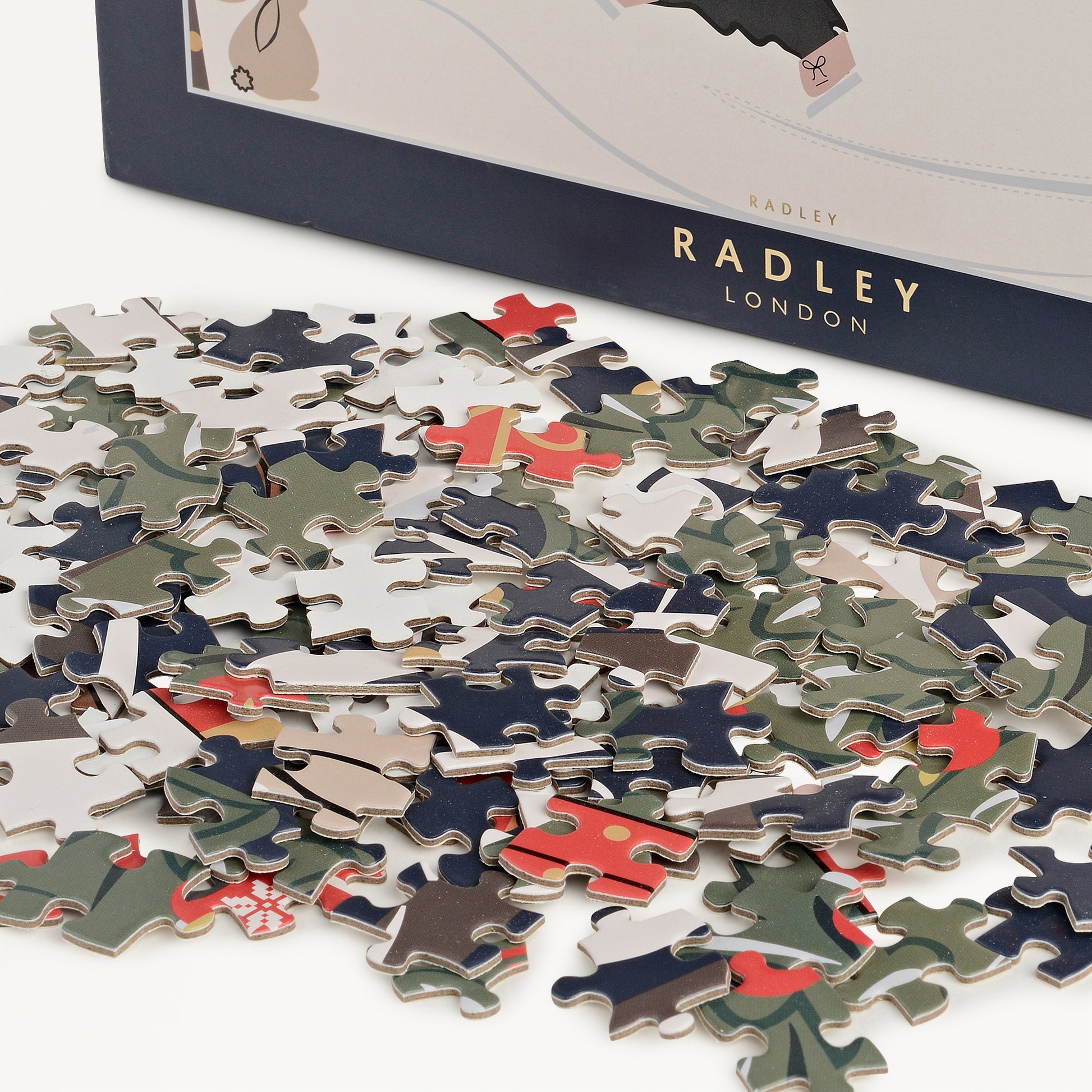 Radley London 1000 Piece Puzzle Dark Teal