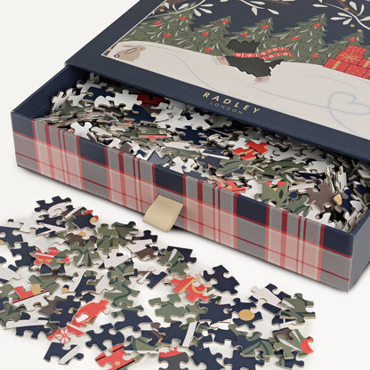 Radley London 1000 Piece Puzzle Dark Teal