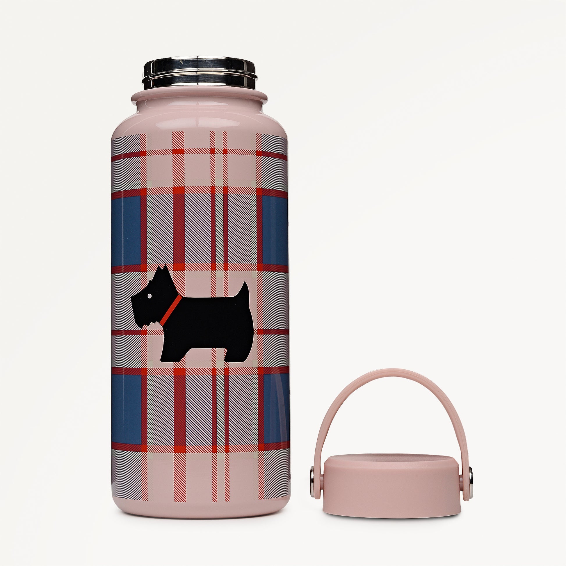 Radley London Prairie Pink Metal Water Bottle