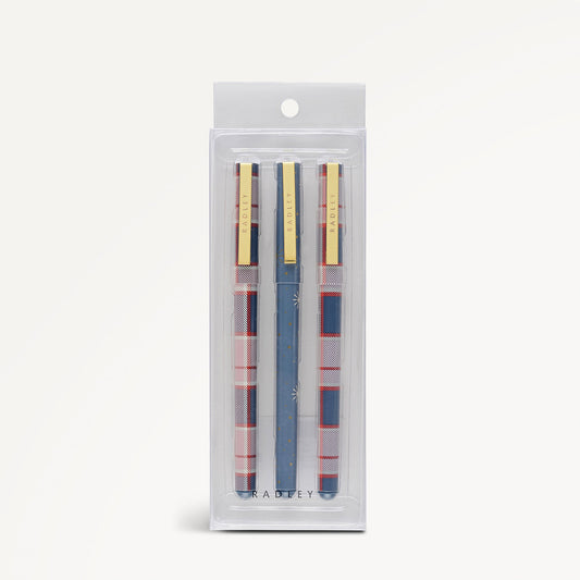 Radley London Prairie Pink Boxed Pen Set