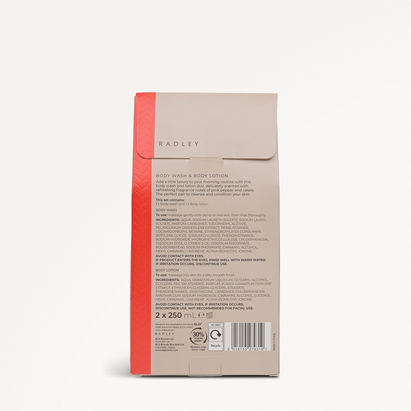 Radley London Body Wash & Body Lotion Duo Cranberry - 4009759