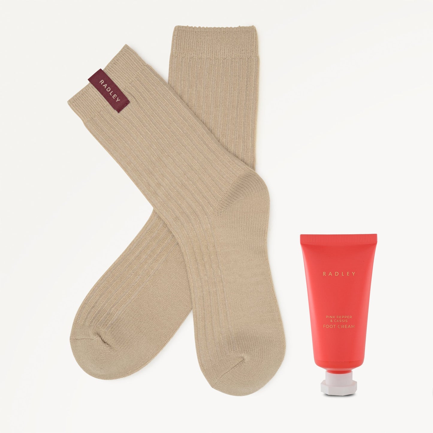 Radley London Socks & Footbalm Cranberry - 4010405