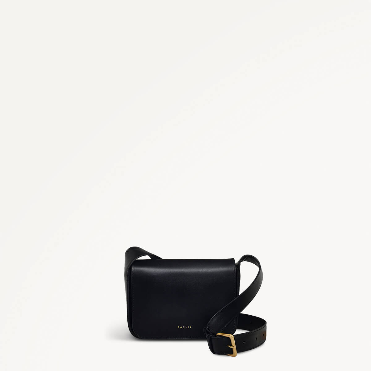 Radley London Black Small Flapover Cross Body Bag