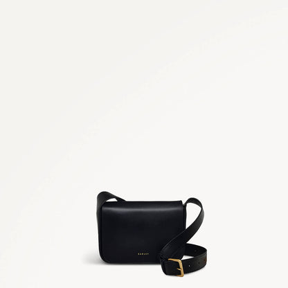 Radley London Black Small Flapover Cross Body Bag