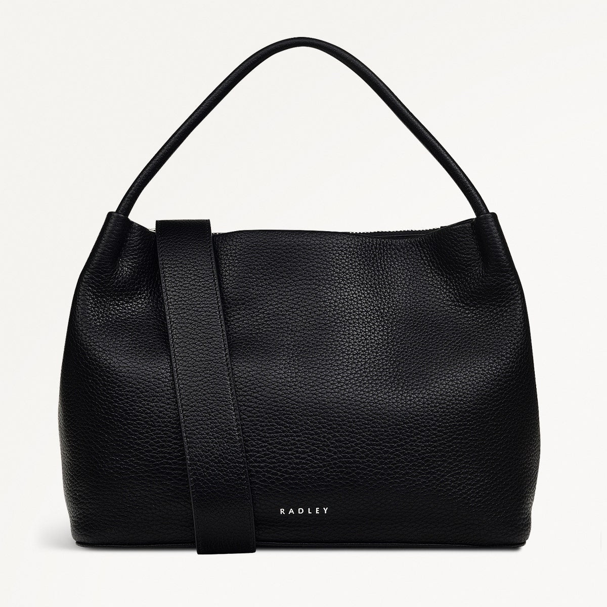 Radley London Black Medium Ziptop Grab Bag
