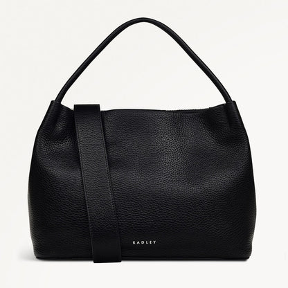 Radley London Black Medium Ziptop Grab Bag