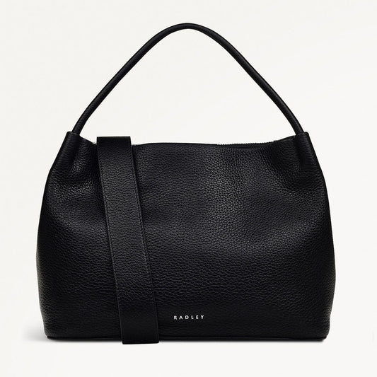 Radley London Black Medium Ziptop Grab Bag