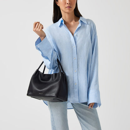 Radley London Black Medium Ziptop Grab Bag