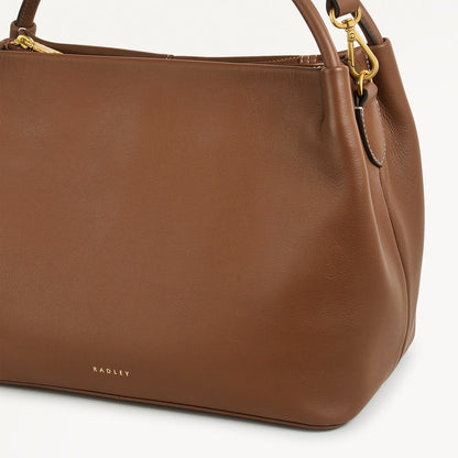 Radley London Saddle Medium Ziptop Grab Bag