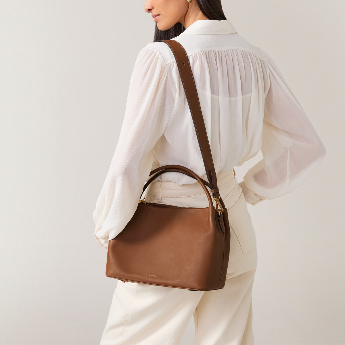 Radley London Saddle Medium Ziptop Grab Bag