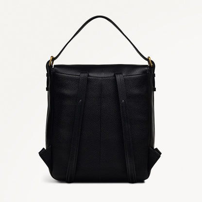 Radley London Black Medium Flapover Backpack