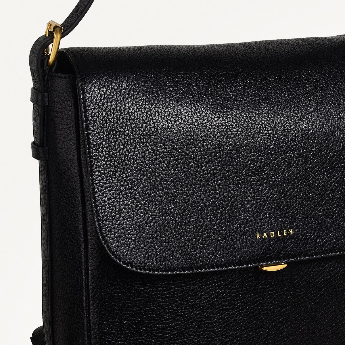 Radley London Black Medium Flapover Backpack