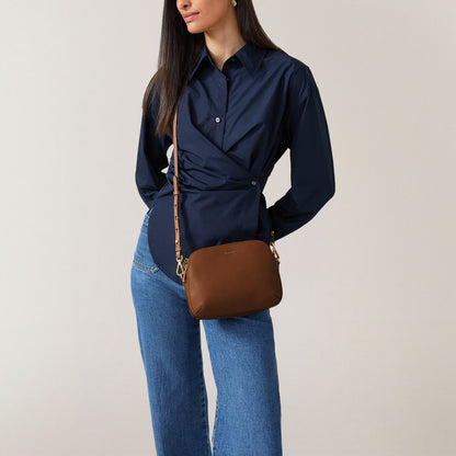 Radley London Saddle Medium Ziptop Crossbdody Bag