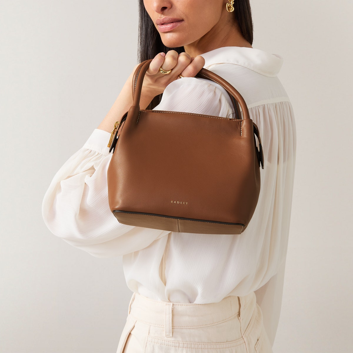 Radley London Saddle Small Ziptop Cross Body Bag