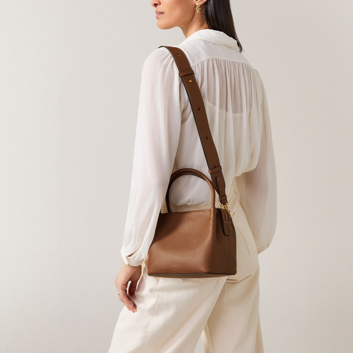 Radley London Saddle Small Ziptop Cross Body Bag