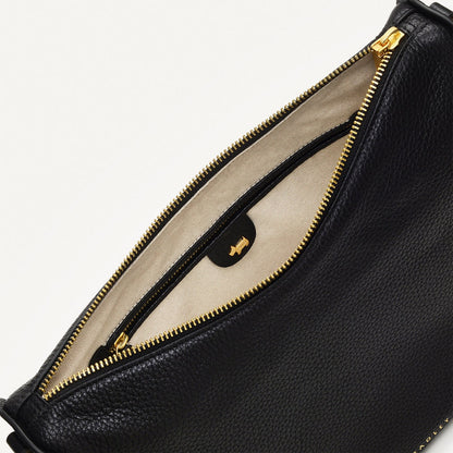 Radley London Black Medium Ziptop Crossbdody Bag