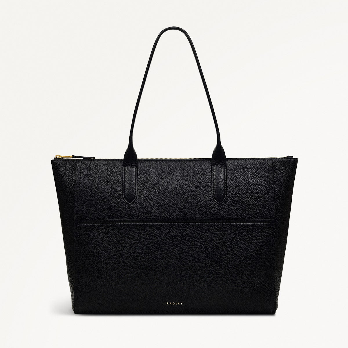Radley London Black Medium Ziptop Tote Bag
