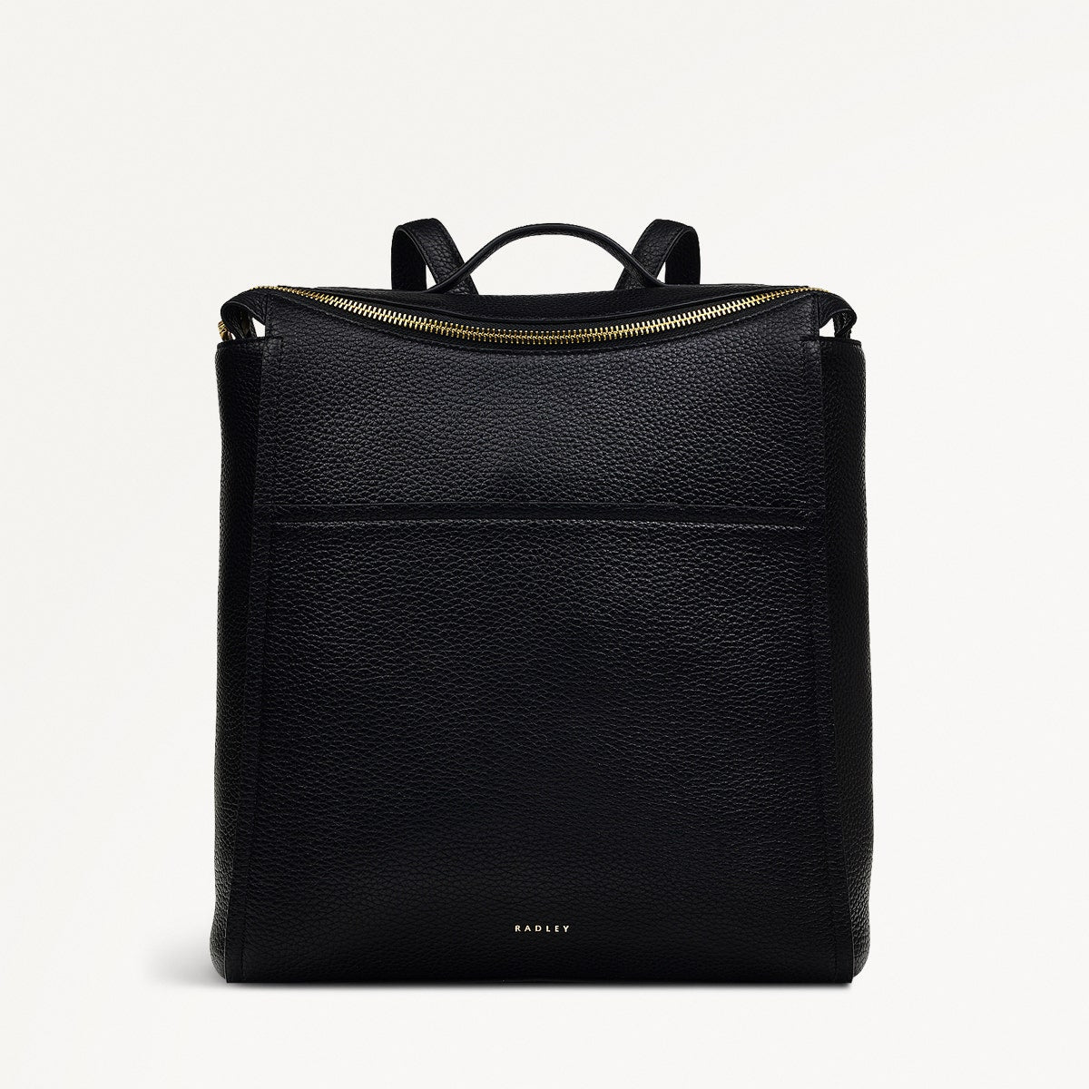 Radley London Black Medium Ziptop Backpack