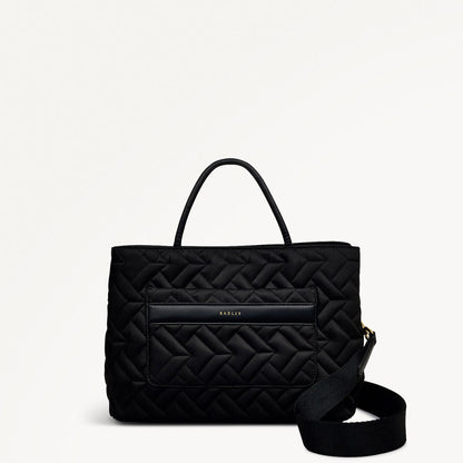Radley London Black Medium Ziptop Grab Bag