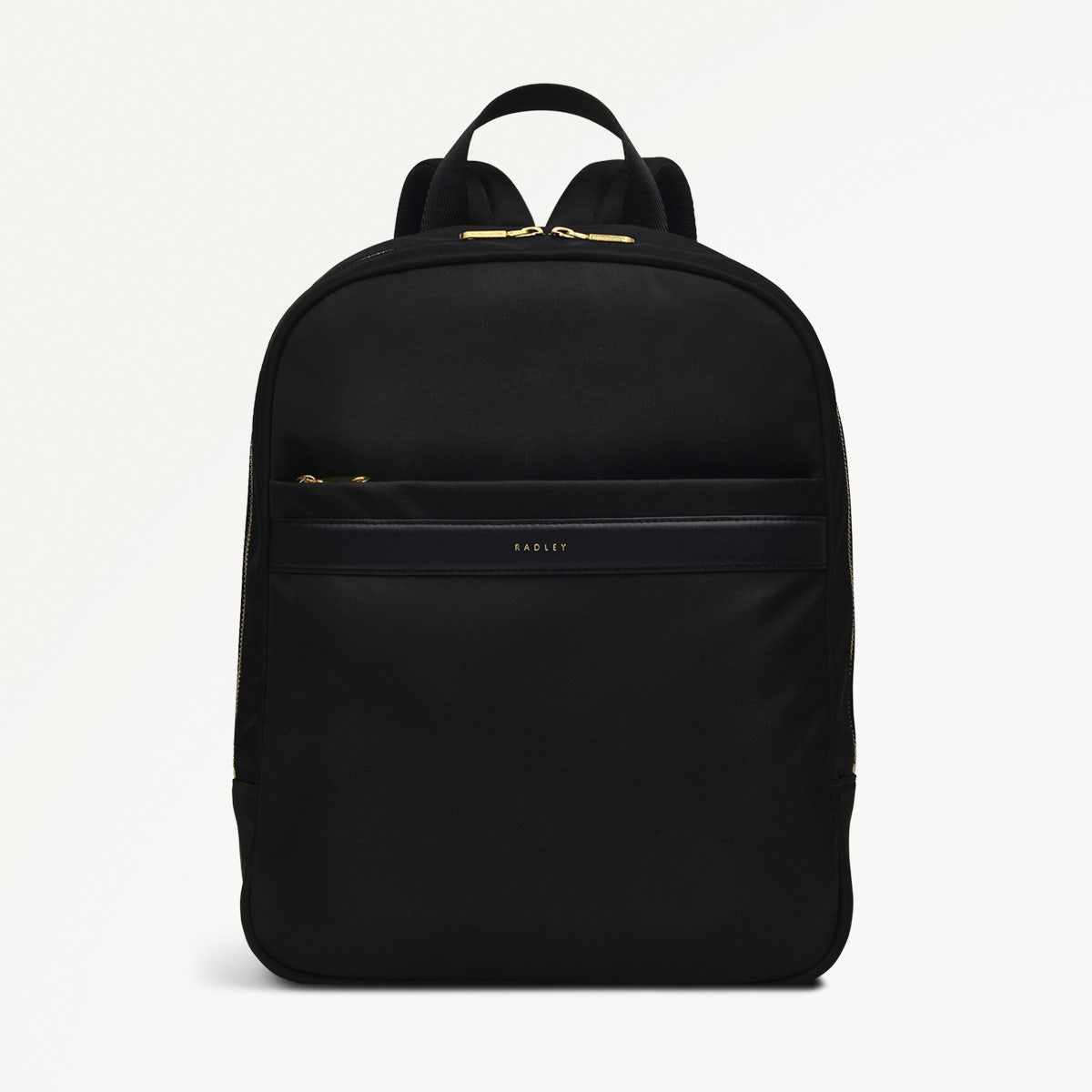 Radley London Black Medium Ziptop Backpack