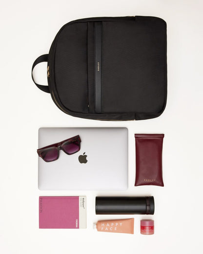 Radley London Black Medium Ziptop Backpack