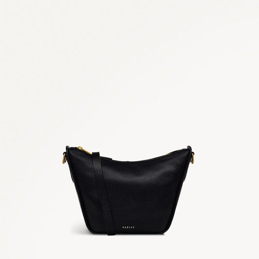 Radley London Black Small Ziptop Cross Body Bag