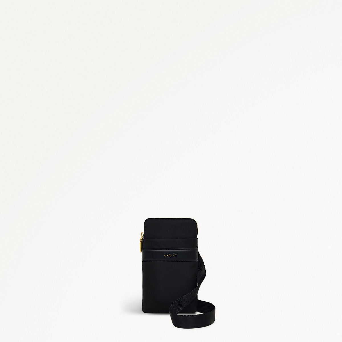 Radley London Black Medium Zip Around Phone Cross Body Bag