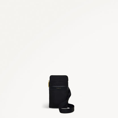 Radley London Black Medium Zip Around Phone Cross Body Bag