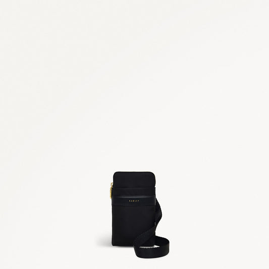 Radley London Black Medium Zip Around Phone Cross Body Bag