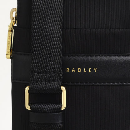 Radley London Black Medium Zip Around Phone Cross Body Bag