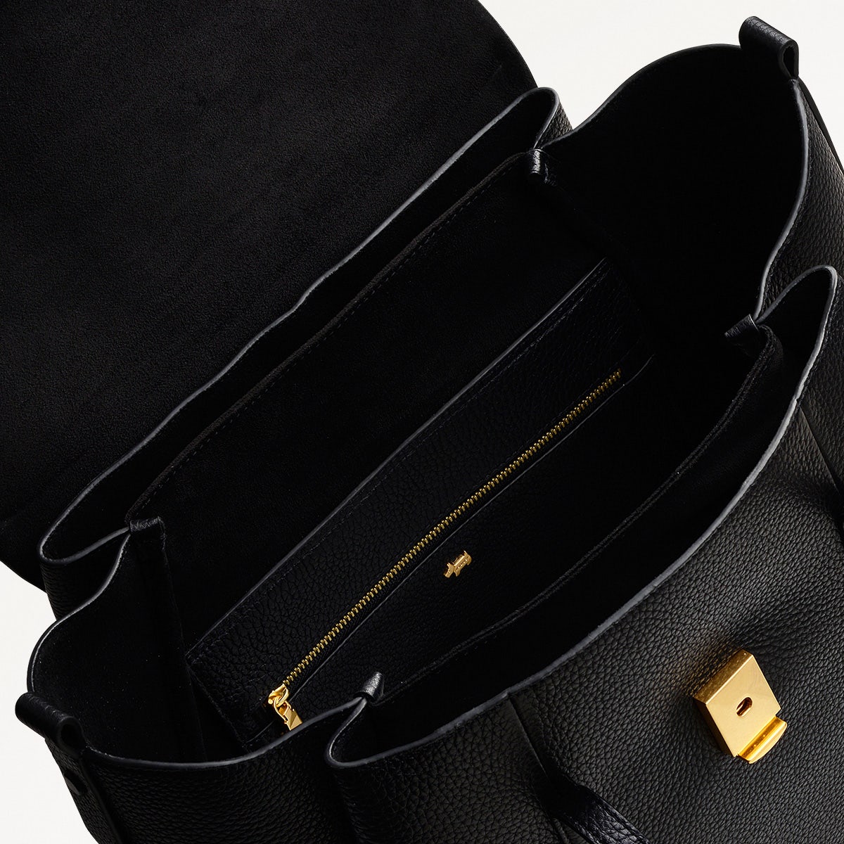 Radley London Black Medium Flapover Backpack
