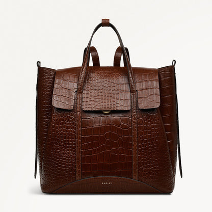 Radley London Walnut Medium Flapover Backpack