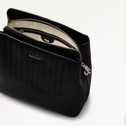 Radley London Black Medium Compartment Cross Body Bag
