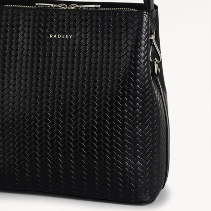 Radley London Black Medium Compartment Cross Body Bag