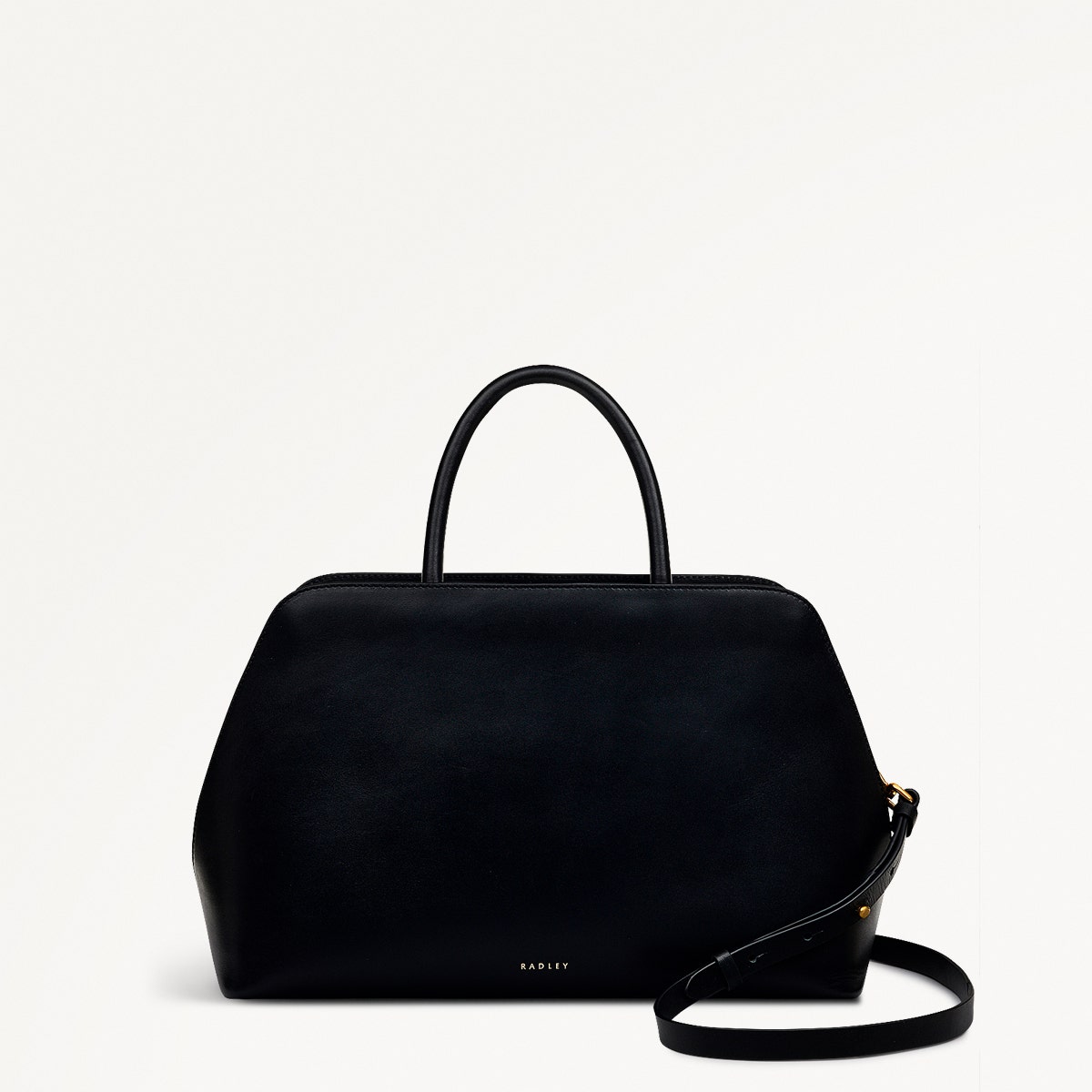 Radley London Black Medium Ziptop Grab Bag