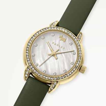 Radley London Quartz Road Leather Strap Watch Dragon - RY21820