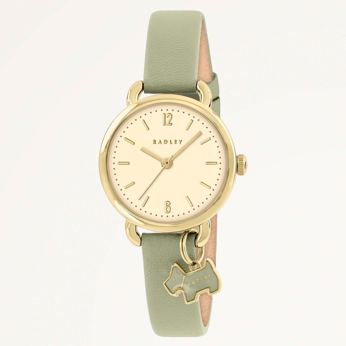 Radley London Bishops Lane Mini Charm With Leather Strap Seafoam - RY21928A