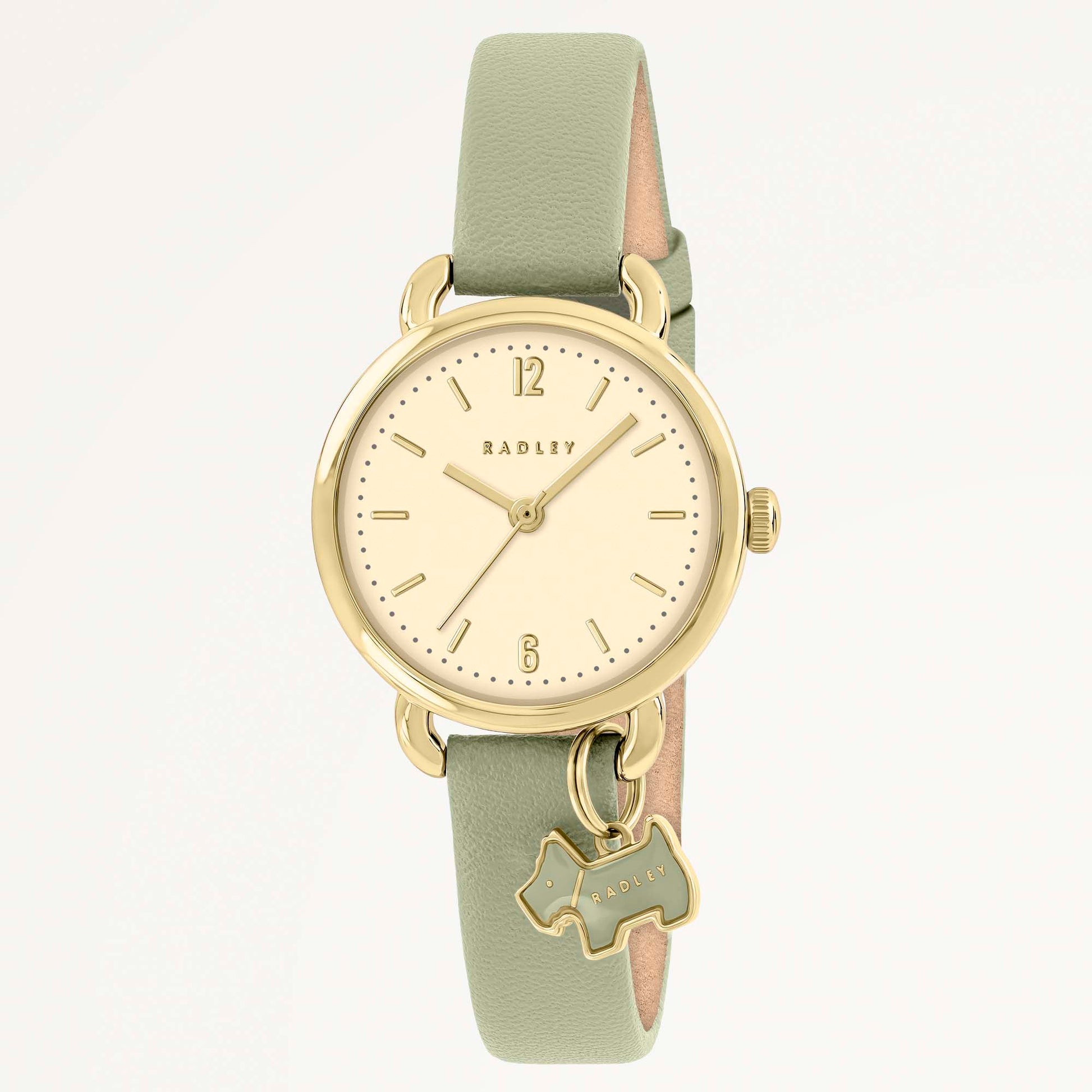 Radley London Bishops Lane Mini Charm With Leather Strap Seafoam - RY21928A