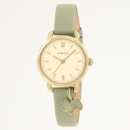 Radley London Bishops Lane Mini Charm With Leather Strap Seafoam - RY21928A