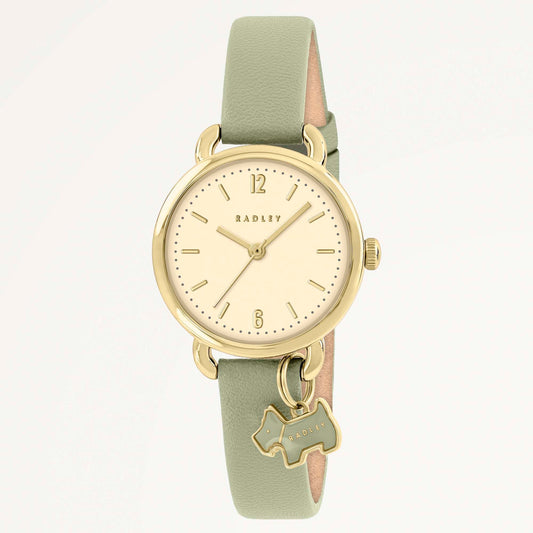Radley London Bishops Lane Mini Charm With Leather Strap Seafoam - RY21928A