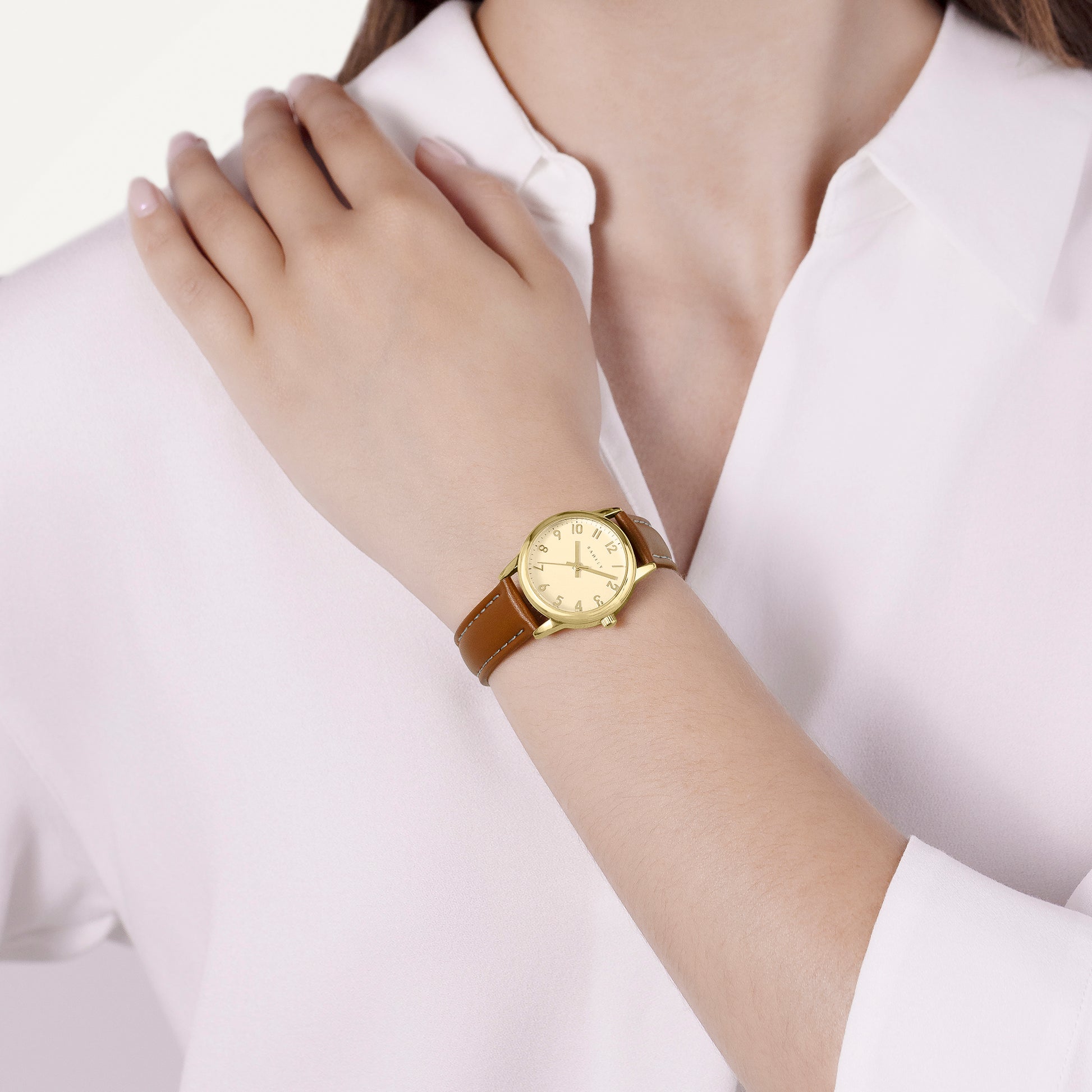 Radley London Southwark Park Leather Strap Watch Cognac - RY21902