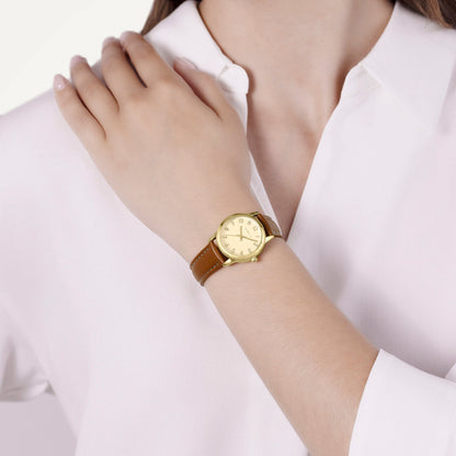 Radley London Southwark Park Leather Strap Watch Cognac - RY21902