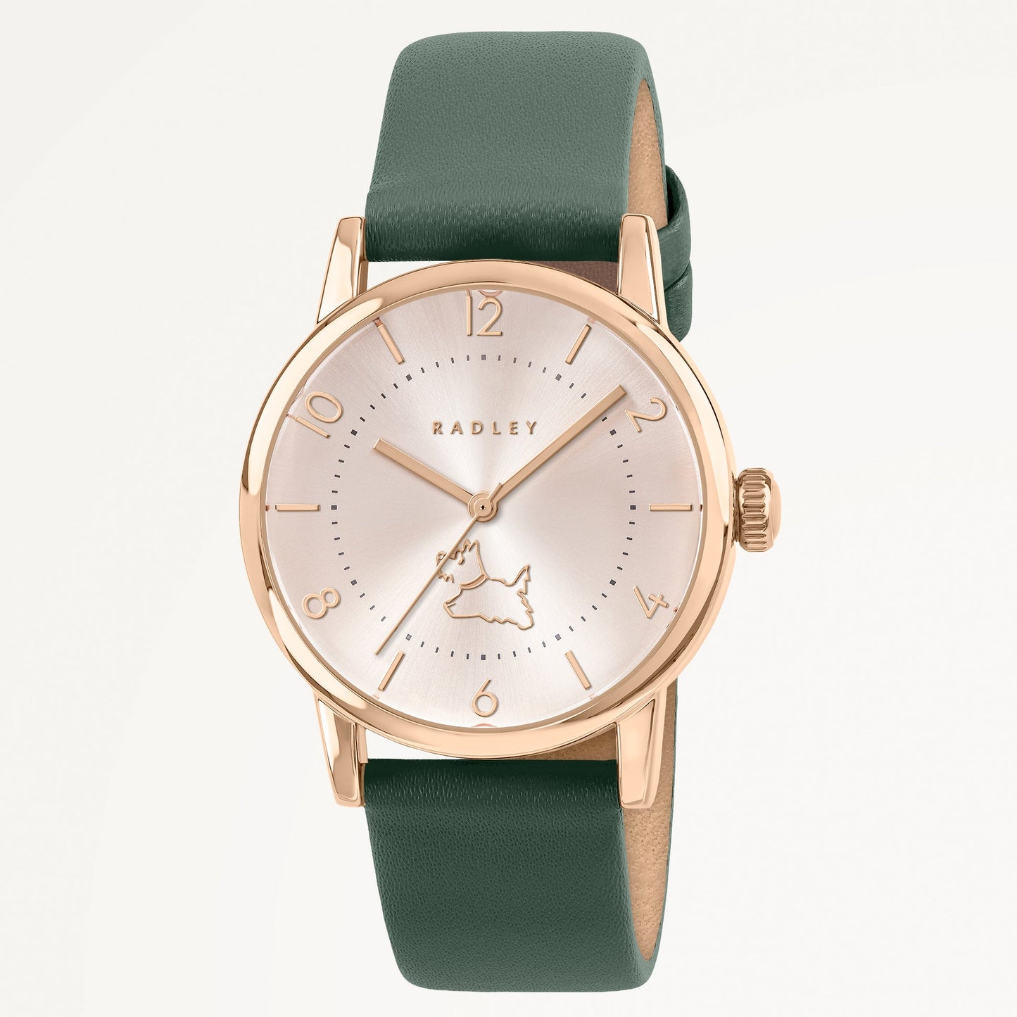 Radley London Hunter Green 35mm With Leather Strap Watch